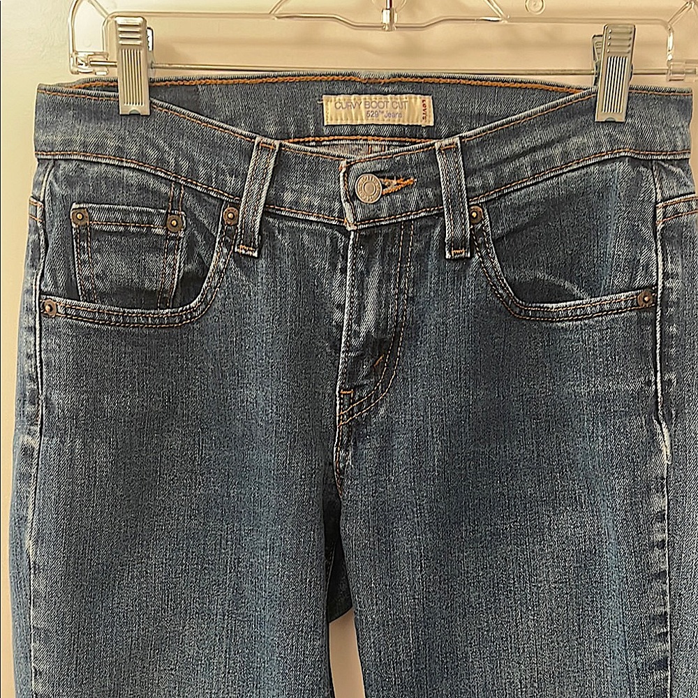 LEVI Curvy Boot Cut/ 529/ blue Denim